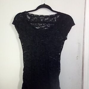 Moda lace fitted shirt
